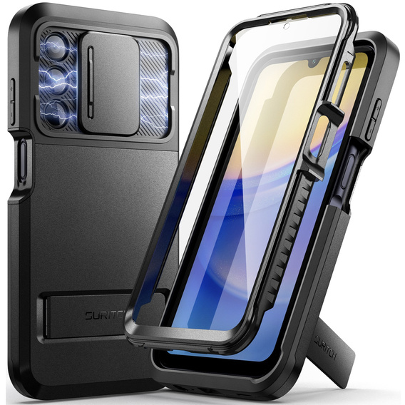 Θήκη για Samsung Galaxy A15 5G, Suritch Basic, μαύρη