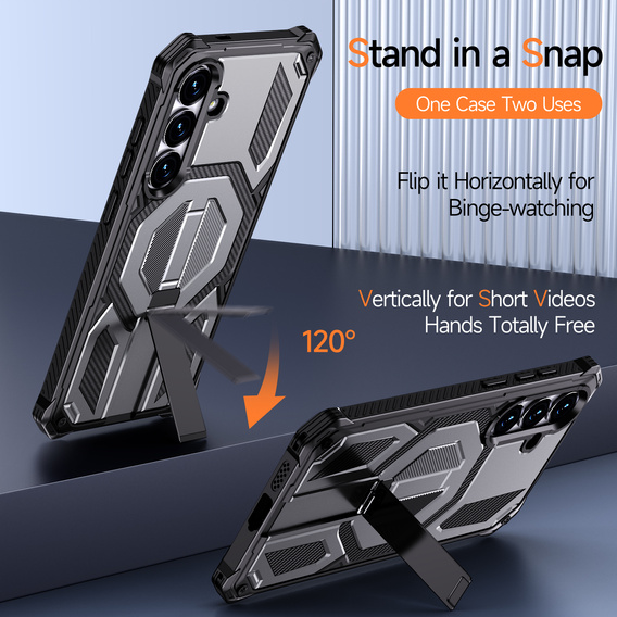 Προστατευτική θήκη με βάση συμβατή με MagSafe για Samsung Galaxy S25 FE