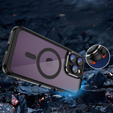Θήκη για iPhone 14 Pro, ERBORD Impact Guard, MagSafe, μαύρη