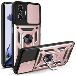 Θήκη για Xiaomi 11T / 11T Pro, CamShield Slide, ροζ rose gold