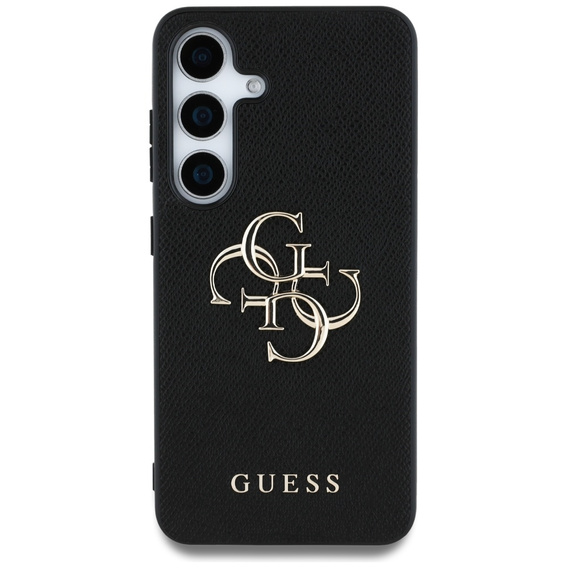 Θήκη GUESS Grained Big 4G Logo για Samsung Galaxy S25