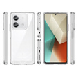 Θήκη για Xiaomi Redmi Note 13 5G, Fusion Hybrid, διαφανής
