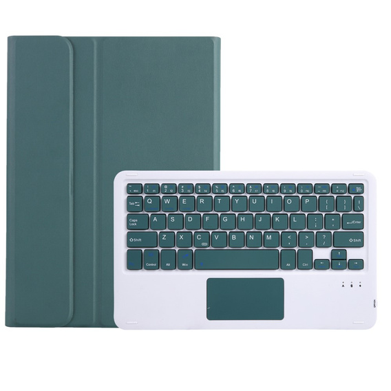 Θήκη + πληκτρολόγιο Xiaomi Pad 6 / 6 Pro, Touchpad, πράσινη