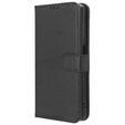 Θήκη με πτερύγιο για OnePlus 12 5G, Wallet Smart Magnet, μαύρη