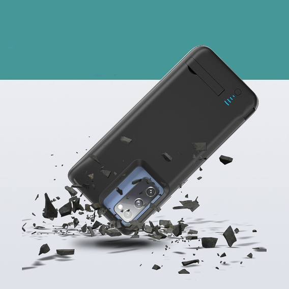 Θήκη μπαταρίας 5000mAh για Samsung Galaxy S20 FE, μαύρο