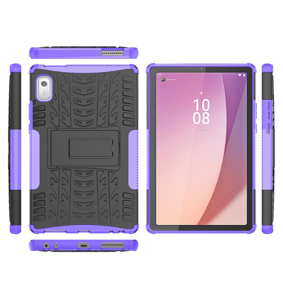 Θήκη για Lenovo Tab M9, Tire Armor, Tire Armor, μωβ