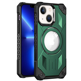 θήκη για iPhone 13, Heavy Duty, για MagSafe, πράσινη