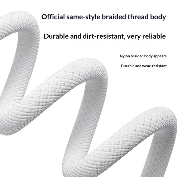 Μαγνητικό καλώδιο φόρτισης USB-C για Apple Pencil (2ης γενιάς), λευκό