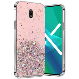 Θήκη για Xiaomi Redmi 8A, Glittery, ροζ