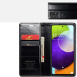 θήκη CASEME για Samsung Galaxy A52/A52s, Waxy Textured, μαύρη