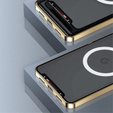 θήκη προστασίας κάμερας για το Google Pixel 8 Pro, CamShield MagSafe, διαφανές / χρυσό