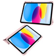 Θήκη για iPad 10.9 2022 10 Gen, Smartcase Hybrid, με χώρο για γραφίδα, ροζ