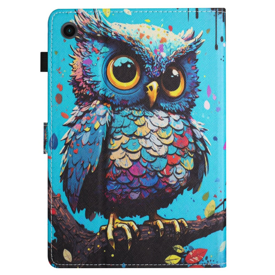 Θήκη για Samsung Galaxy Tab A9 X110 / X115, owl