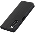 Θήκη με πτερύγιο για Sony Xperia 10 IV, Split Leather Wallet, μαύρη
