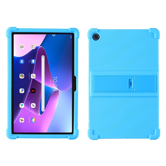 Θήκη σιλικόνης για Lenovo Tab M10 Plus 10.6 Gen 3 TB-125F TB-128F, Impact, θωρακισμένη, μπλε
