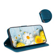 Θήκη με πτερύγιο για Oppo A60, Lily Flower, σκούρο μπλε