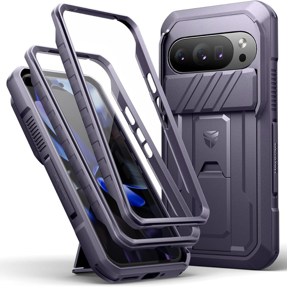 Θωρακισμένη θήκη Dexnor με άνοιγμα κάμερας και βάση στήριξης για Google Pixel 10 / Pixel 10 Pro