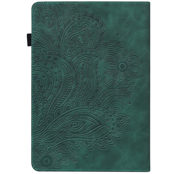 θήκη με πτερύγιο για Amazon Kindle Paperwhite 5 (2021), flower, μπλε