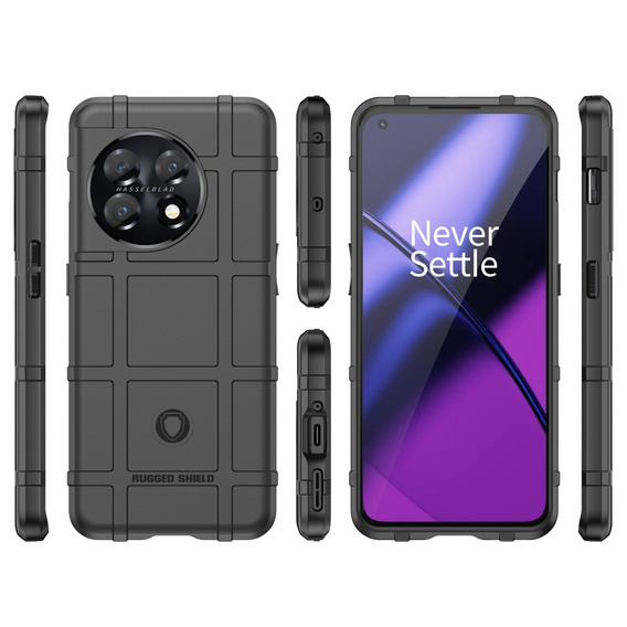 Θήκη για OnePlus 11 5G, Rugged Shield, μαύρη