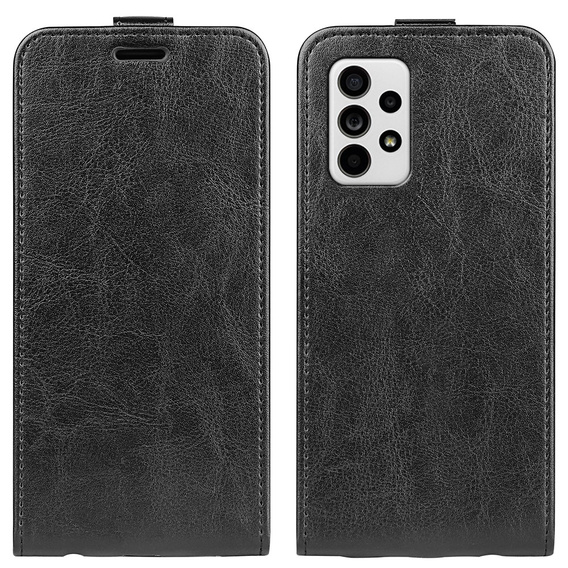 Θήκη με πτερύγιο για Samsung Galaxy A33 5G, Flip, μαύρη