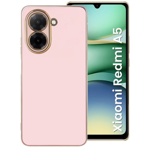 Θήκη για Xiaomi Redmi A5, Glamour CamShield, ροζ rose gold