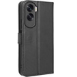 Θήκη με πτερύγιο για Honor 90 Lite 5G, Wallet Smart Magnet, μαύρη
