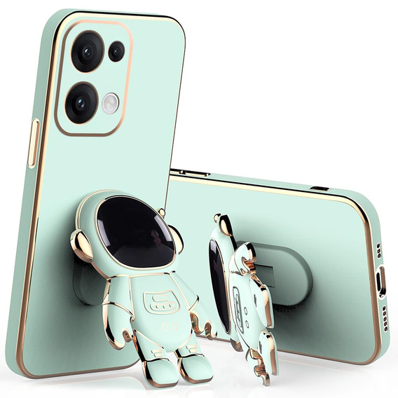 Θήκη για Oppo Reno 13, Astronaut, πράσινη
