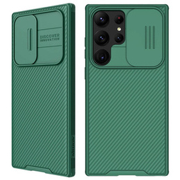 Θήκη για Samsung Galaxy S23 Ultra, θωρακισμένη Nillkin, CamShield Pro, πράσινη