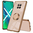 Θήκη για Huawei Nova 8i, Case, Electro Ring, ροζ rose gold