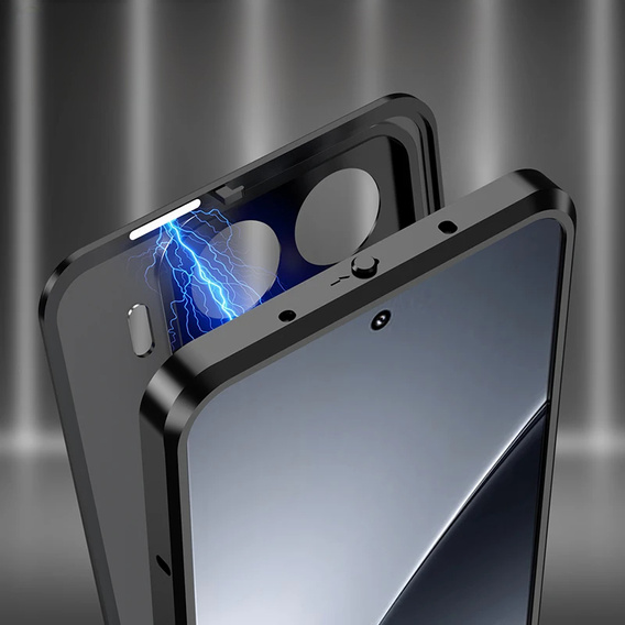 Θήκη για Xiaomi 15, Frame Case, μαύρη