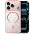 Σιλικόνη θήκη ERBORD Glitter MagSafe για iPhone 17 Pro Max