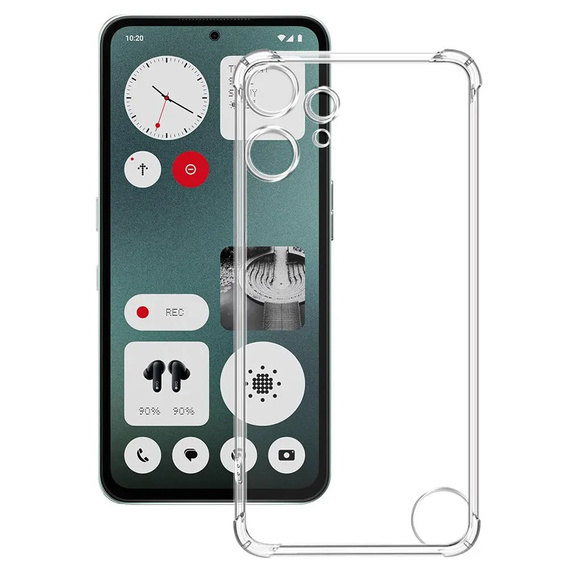 Θήκη για CMF Nothing Phone 2 Pro, Dropproof, διαφανής
