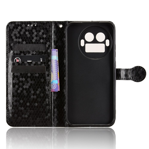 Θήκη με πτυσσόμενο κάλυμμα Wallet Rhombus για Realme GT 8 Pro