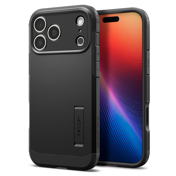 Θήκη Spigen για iPhone 17 Pro Max, Tough Armor T Mag MagSafe, Μαύρο