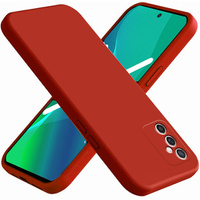 Θήκη για Samsung Galaxy M52 5G, Silicone Lite, κόκκινη