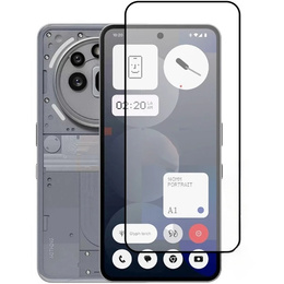 Μετριασμένο γυαλί 3D για Nothing Phone 3A Pro, μαύρο πλαίσιο