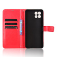 Θήκη με πτερύγιο για T Phone 2 5G, Crazy Horse Wallet, κόκκινη
