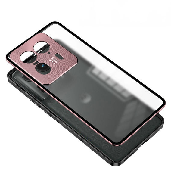 Θήκη για Motorola Edge 50 Ultra, Frame Case, ροζ