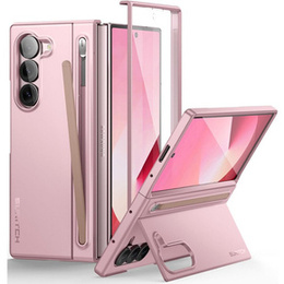 Θήκη για Samsung Galaxy Z Fold 6, Suritch Full Body, ροζ