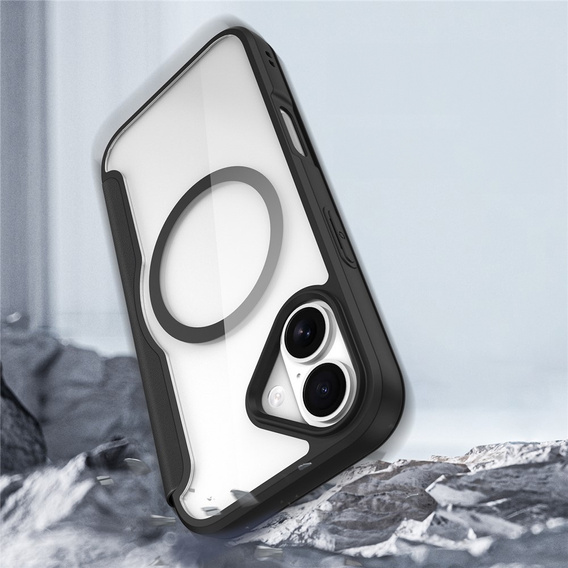 Θήκη Dux Ducis για iPhone 17, Skin X Pro, με πτερύγιο, για MagSafe, μαύρο