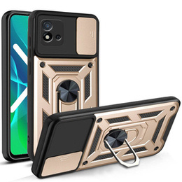 Θήκη για Realme C11 2021, CamShield Slide, χρυσός