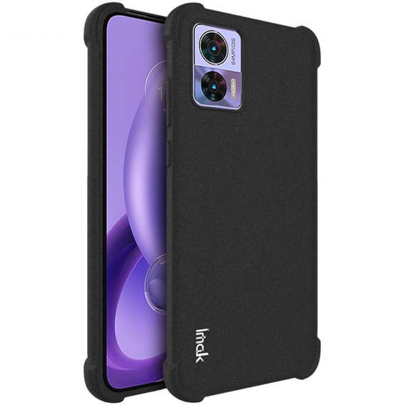 IMAK Θήκη για Motorola Edge 30 Neo 5G, Dropproof, μαύρη