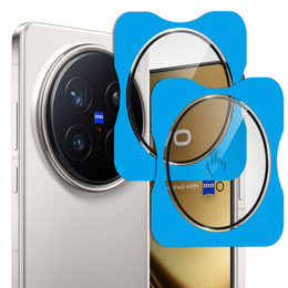 Μετριασμένο γυαλί για κάμερα για το Vivo X200 Pro 5G, μαύρη