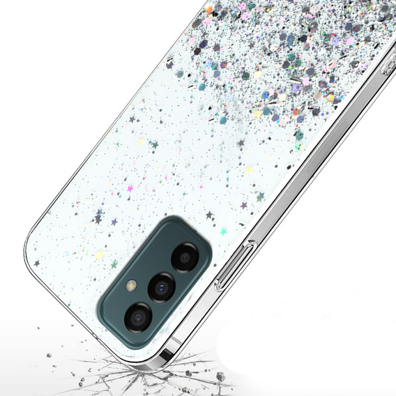Θήκη για Samsung Galaxy M23 5G / M13, Glittery, διαφανής