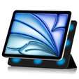 θήκη για το Apple iPad Air 13" 6 gen. 2024 (A2836, Magnetic smartcase, μαύρη