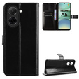 Θήκη με πτερύγιο για Xiaomi Redmi A5, Crazy Horse Wallet, μαύρη