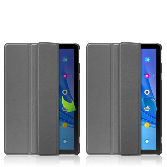 Θήκη για TCL Tab 10s 9081X / TCL Tab 10s 9080G 2021, Smartcase, γκρι