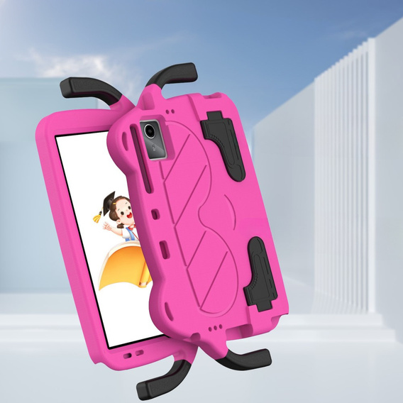 Η παιδική θήκη για το Xiaomi Redmi Pad SE 11" / Huawei MatePad 11 2021 / DOOGEE T30 Pro / Lenovo Tab M11, ροζ