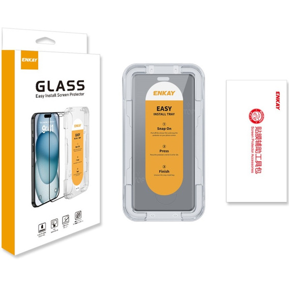 ENKAY Tempered Glass για Honor Magic7 Pro 5G, διαφανής