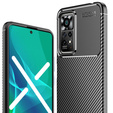 Θήκη για Xiaomi Redmi Note 11 Pro 4G / 5G, Carbon Gel, μαύρη